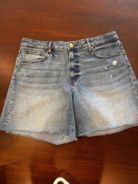 Cut from the Kloth Hailey High Rise Short in Bliss Base, Size 12